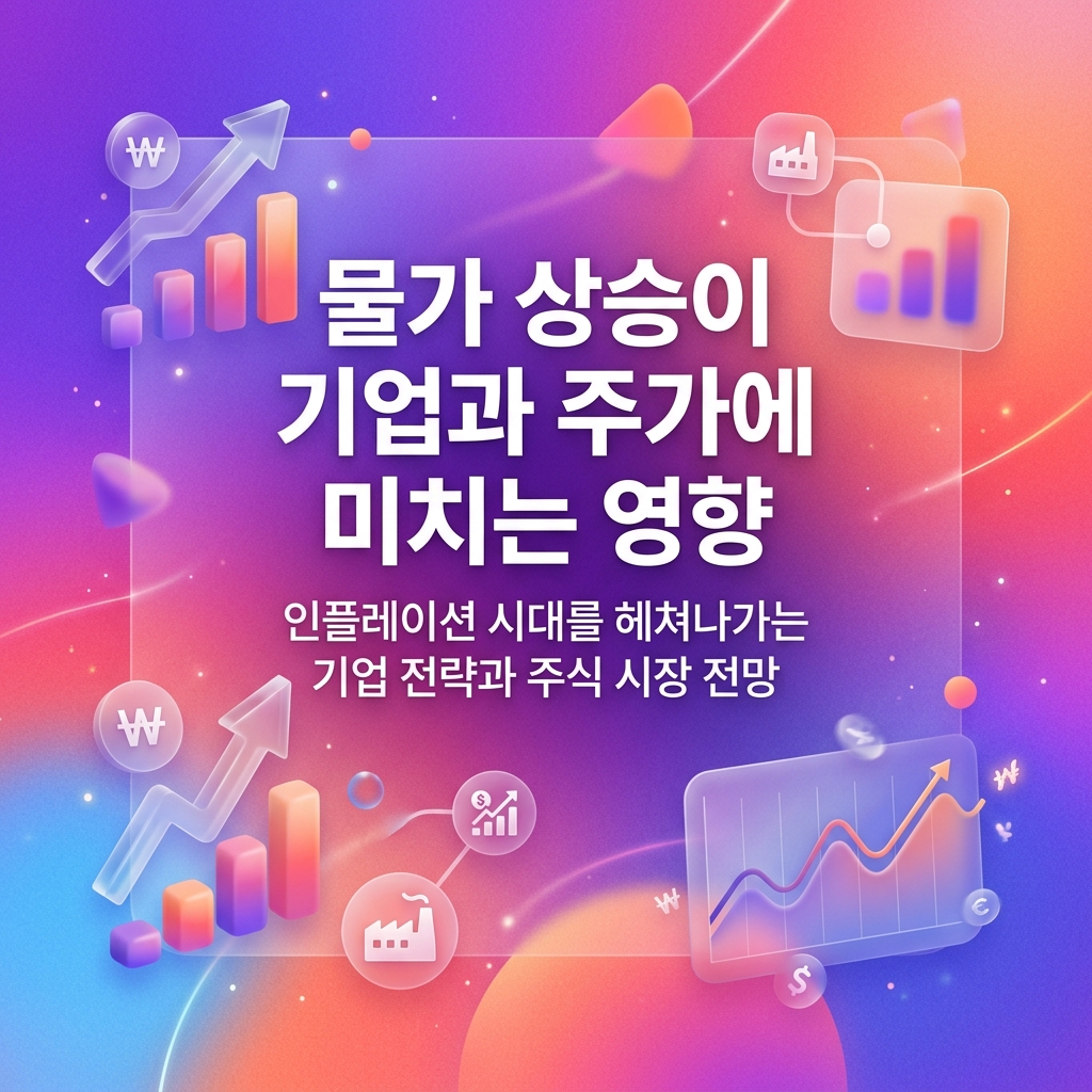 물가 상승이 기업과 주가에 미치는 영향