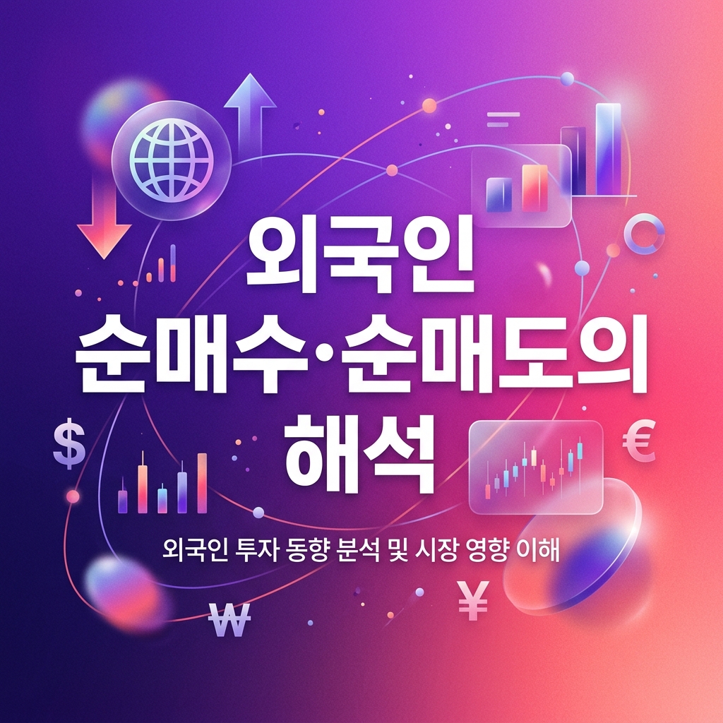 외국인 순매수·순매도의 해석