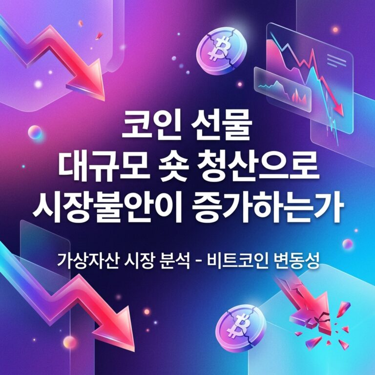 코인 선물 대규모 숏 청산으로 시장불안이 증가하는가