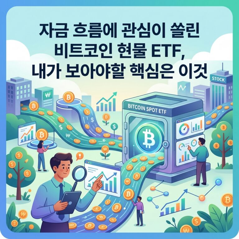 자금 흐름에 관심이 쏠린 비트코인 현물 ETF, 내가 보아야할 핵심은 이것