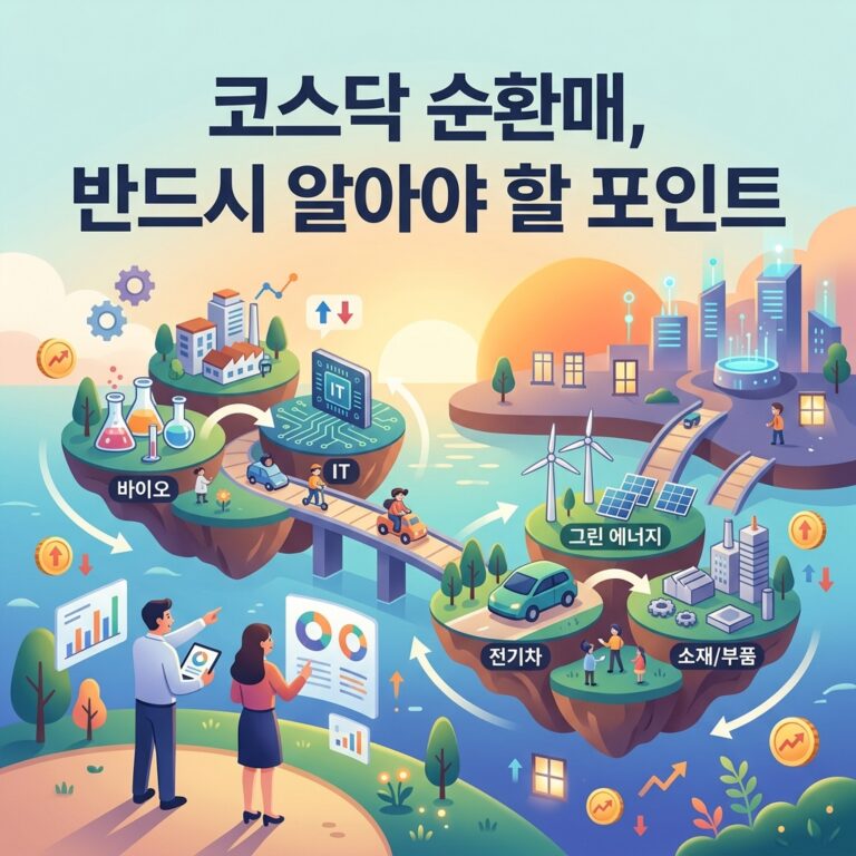 코스닥 순환매, 반드시 알아야 할 포인트