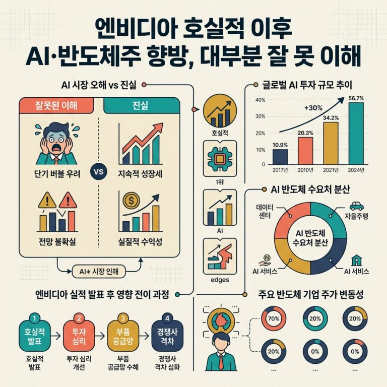 엔비디아 호실적 이후 AI·반도체주 향방, 대부분 잘 못 이해