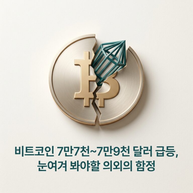 비트코인 7만7천~7만9천 달러 급등, 눈여겨 봐야할 의외의 함정