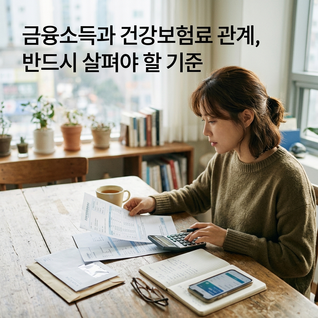 금융소득과 건강보험료 관계, 반드시 살펴야 할 기준