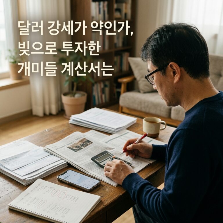 달러 강세가 약인가 독인가, 빚으로 투자한 개미들 계산서는