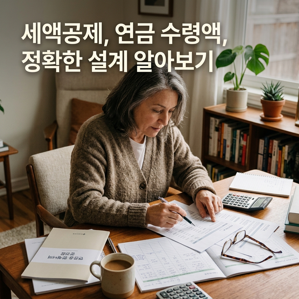 세액공제, 연금 수령액, 정확한 설계 알아보기