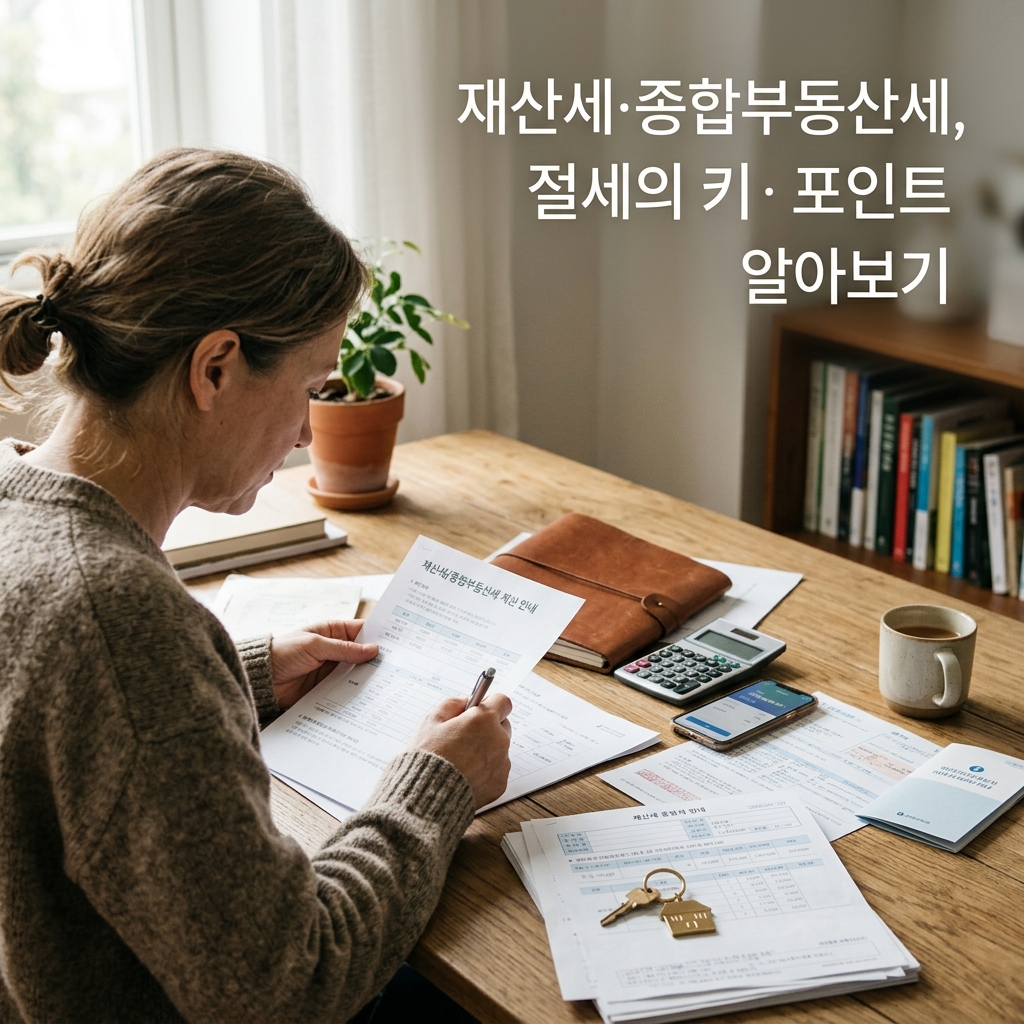 재산세·종합부동산세, 절세의 키 포인트 알아보기