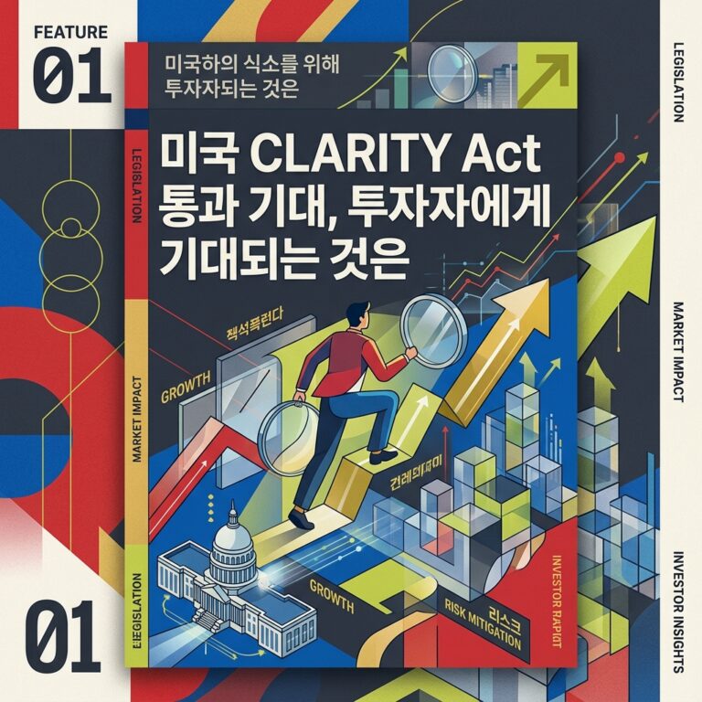 미국 CLARITY Act 통과 기대, 투자자에게 기대되는 것은