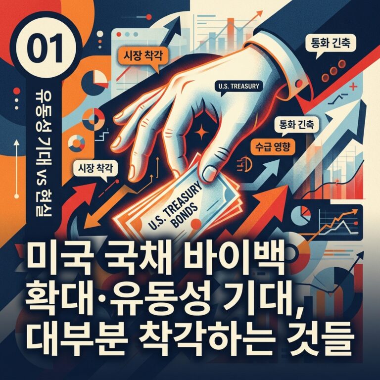 미국 국채 바이백 확대·유동성 기대, 대부분 착각하는 것들