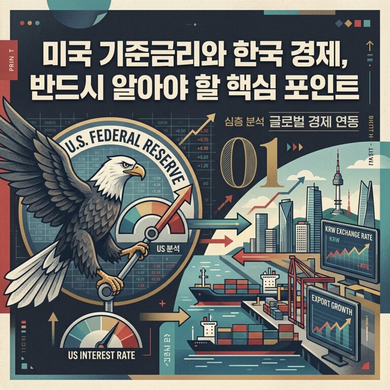 미국 기준금리와 한국 경제, 반드시 알아야 할 핵심 포인트