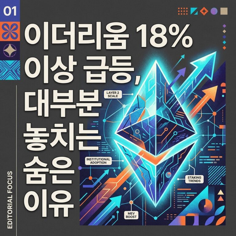 이더리움 18% 이상 급등, 대부분 놓치는 숨은 이유