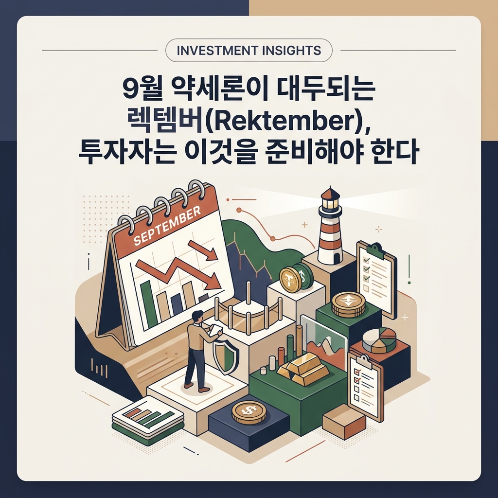 9월 약세론이 대두되는 렉템버(Rektember), 투자자는 이것을 준비해야 한다