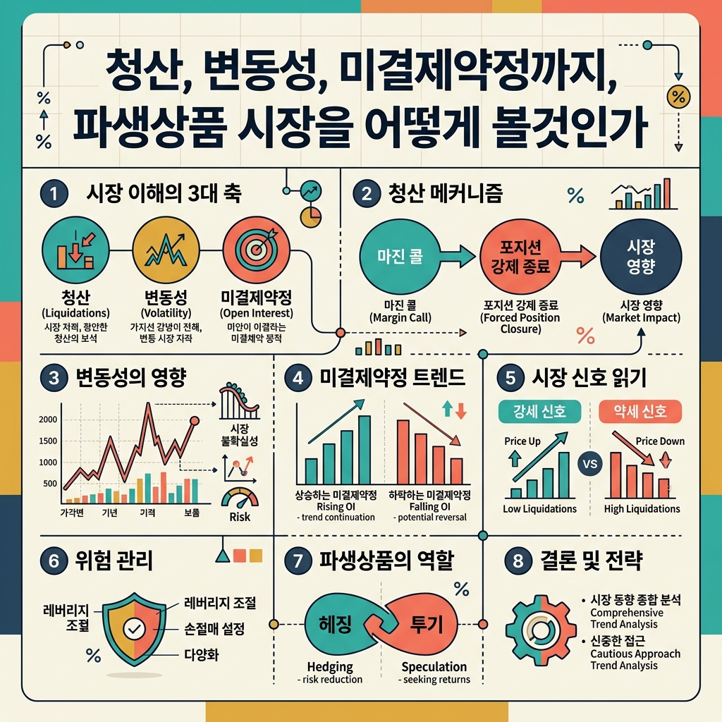 청산, 변동성, 미결제약정까지, 파생상품 시장을 어떻게 볼것인가