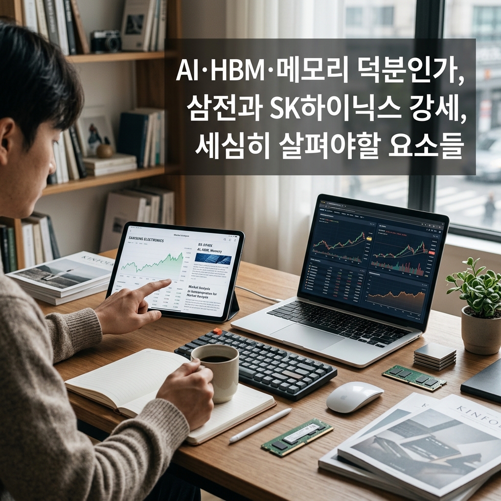 AI·HBM·메모리 덕분인가, 삼전과 SK하이닉스 강세, 세심히 살펴야할 요소들