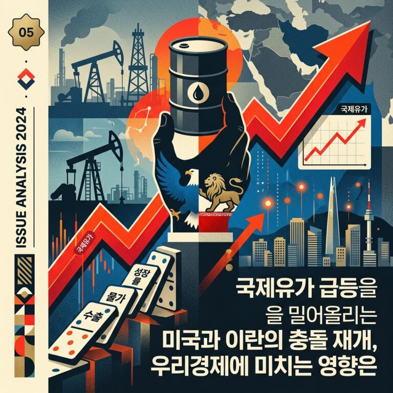 국제유가 급등을 밀어올리는 미국과 이란의 충돌 재개, 우리경제에 미치는 영향은